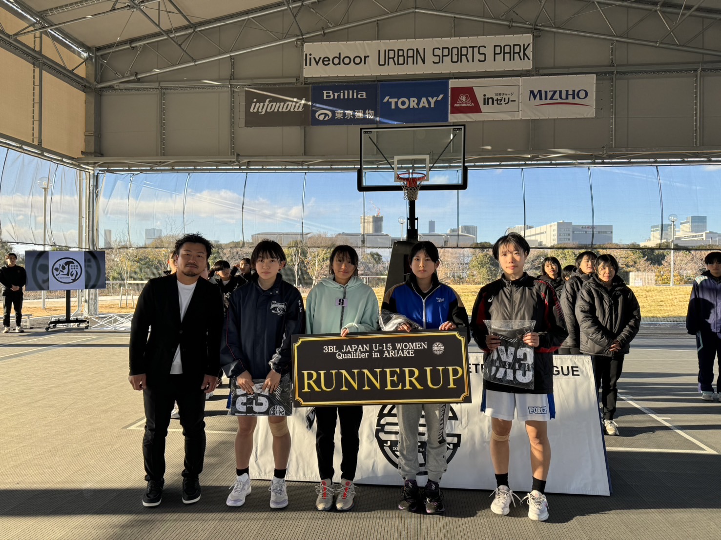 3BL JAPAN U15 WOMEN Qualifier in ARIAKE