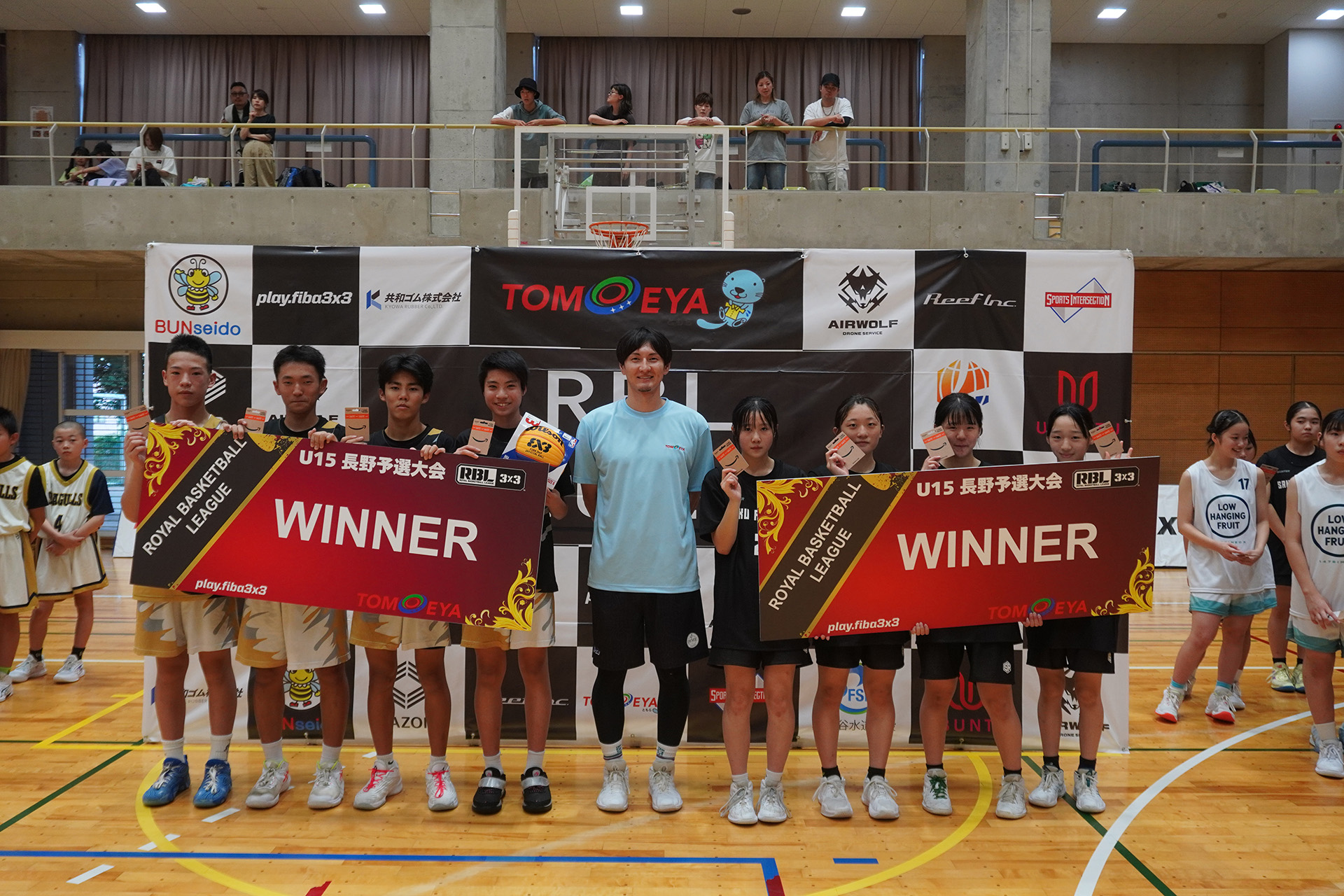 TOMOEYA Presents RBL U15 長野予選大会